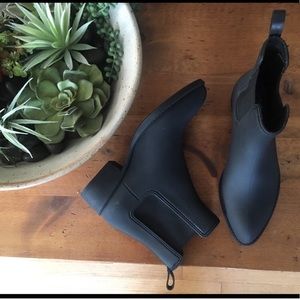 Jeffrey Campbell - matte Chelsea rain booties